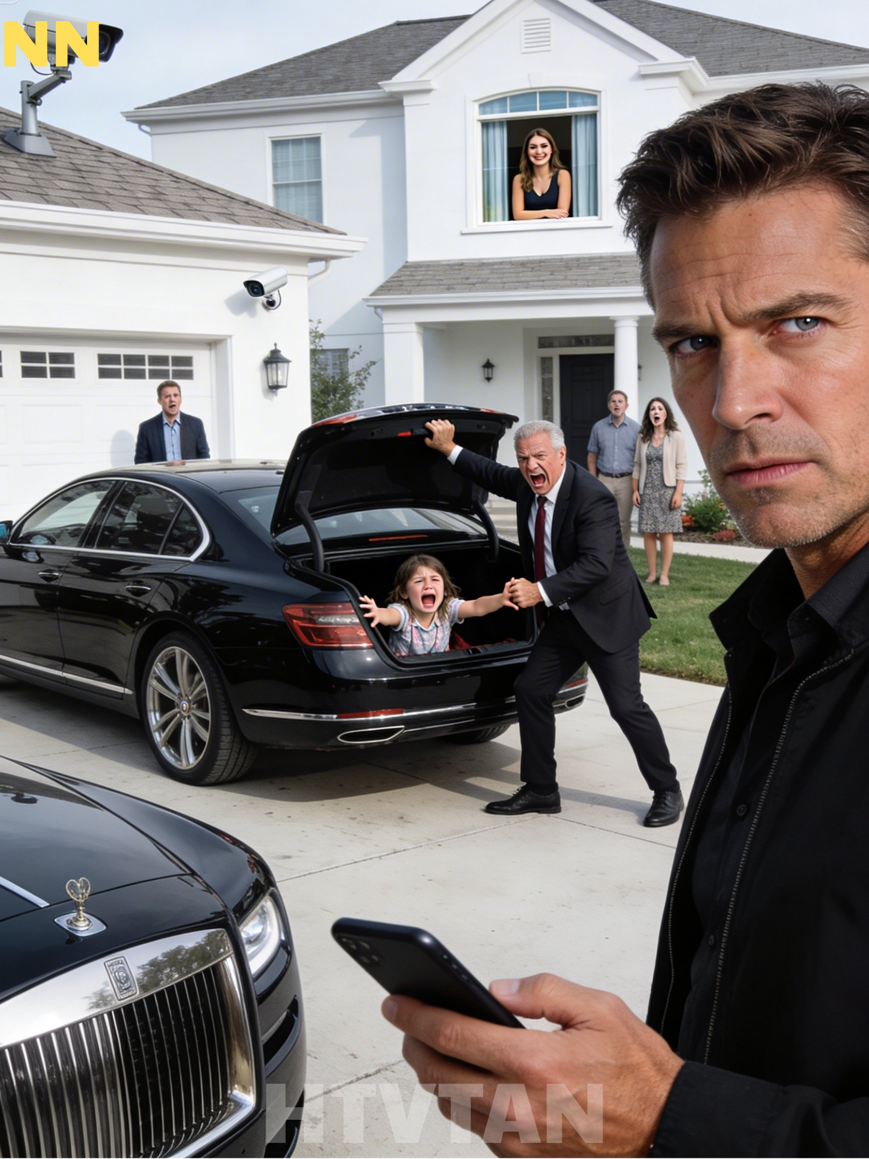 My daughter was screaming when my father-in-law locked her in the trunk of his car