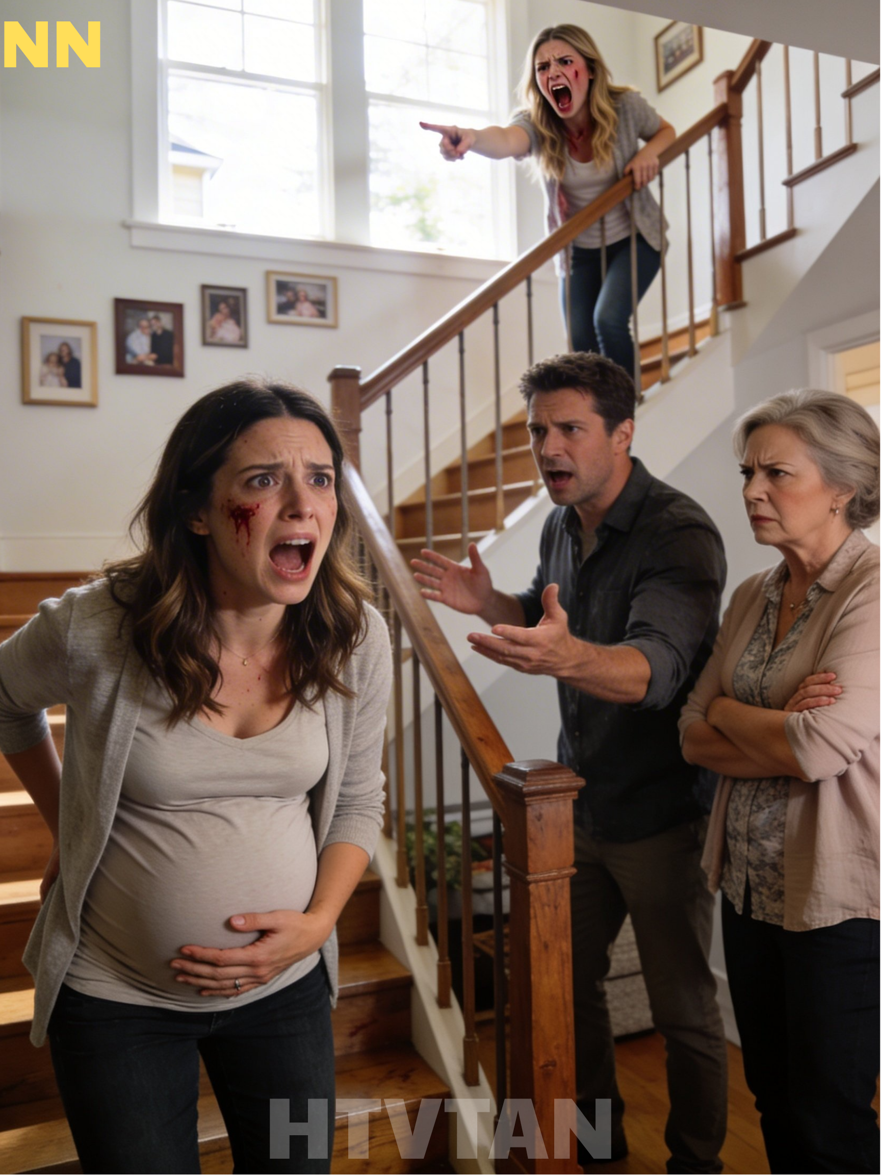 My Sister Pushed Me Down the Stairs Screaming “IT SHOULD’VE BEEN MY BABY.”