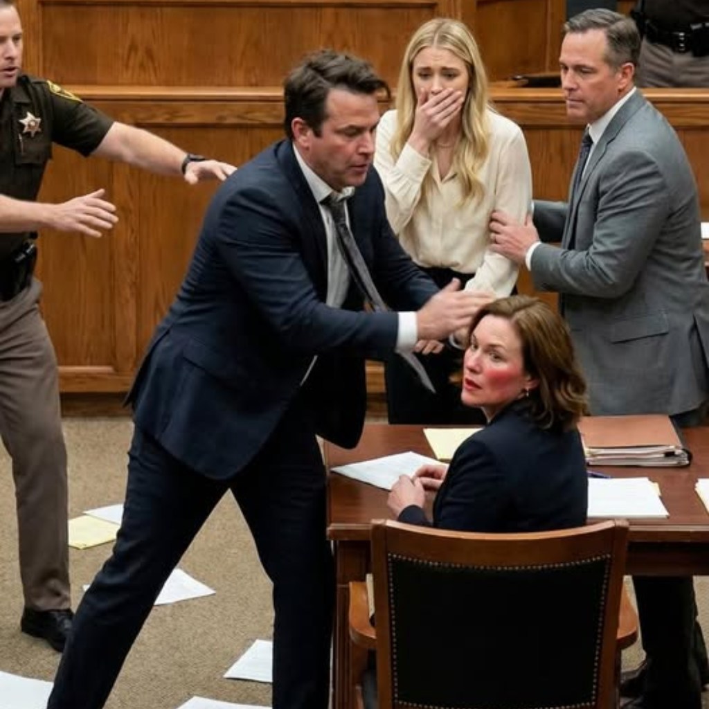 He arrived in court brazenly accompanied by his mistress—and then shocked everyone by striking Eleanor before the judge. In that single, reckless moment, his arrogance unraveled, his credibility collapsed, and he effectively destroyed his own case in front of the court.