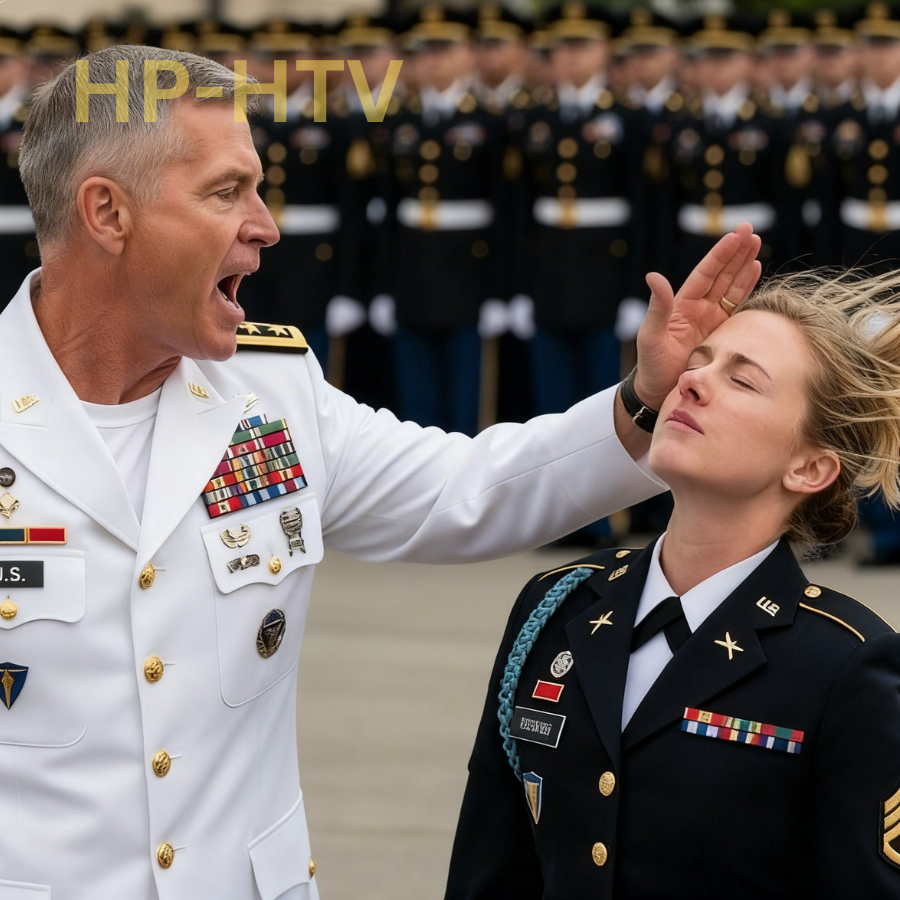 “You Brat” Marine Admiral Hit Her Before 2,000 Soldiers—he didn’t know she was a legendary Navy SEAL