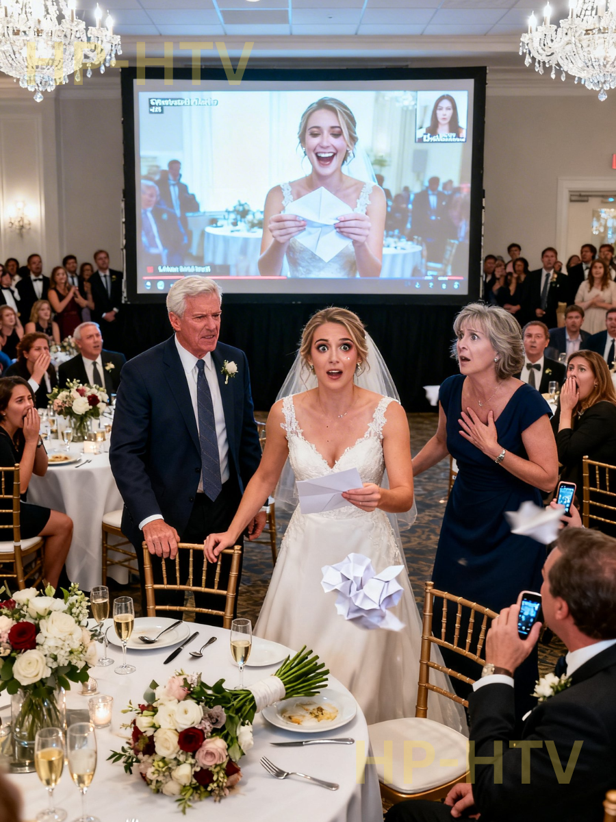 When I told my mom I wouldn’t be at my sister’s wedding, she called me “dramatic.” My dad said I was “jealous as always.” So instead of showing up, I sent a “congratulatory video” for them to play at the reception. When the screen lit up, it wasn’t a speech—it was security footage of my sister laughing as she threw my wedding invitation in the trash. By the time it ended, the entire room knew why my side of the aisle was empty.