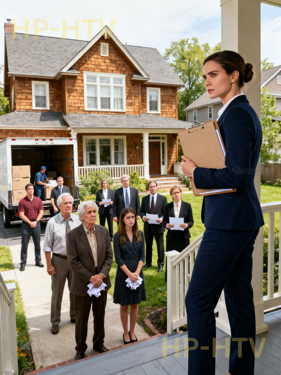 After graduation, I quietly placed my grandparents $3 million estate into a trust just to be safe. Last week, my parents and sister showed up smiling. We had the house signed into my name. You’re out by Friday. I just grinned and said, “You really think I’d let that slide?” 2 days later, they came back with movers only to freeze when they saw who was waiting on the porch with the folder in hand.
