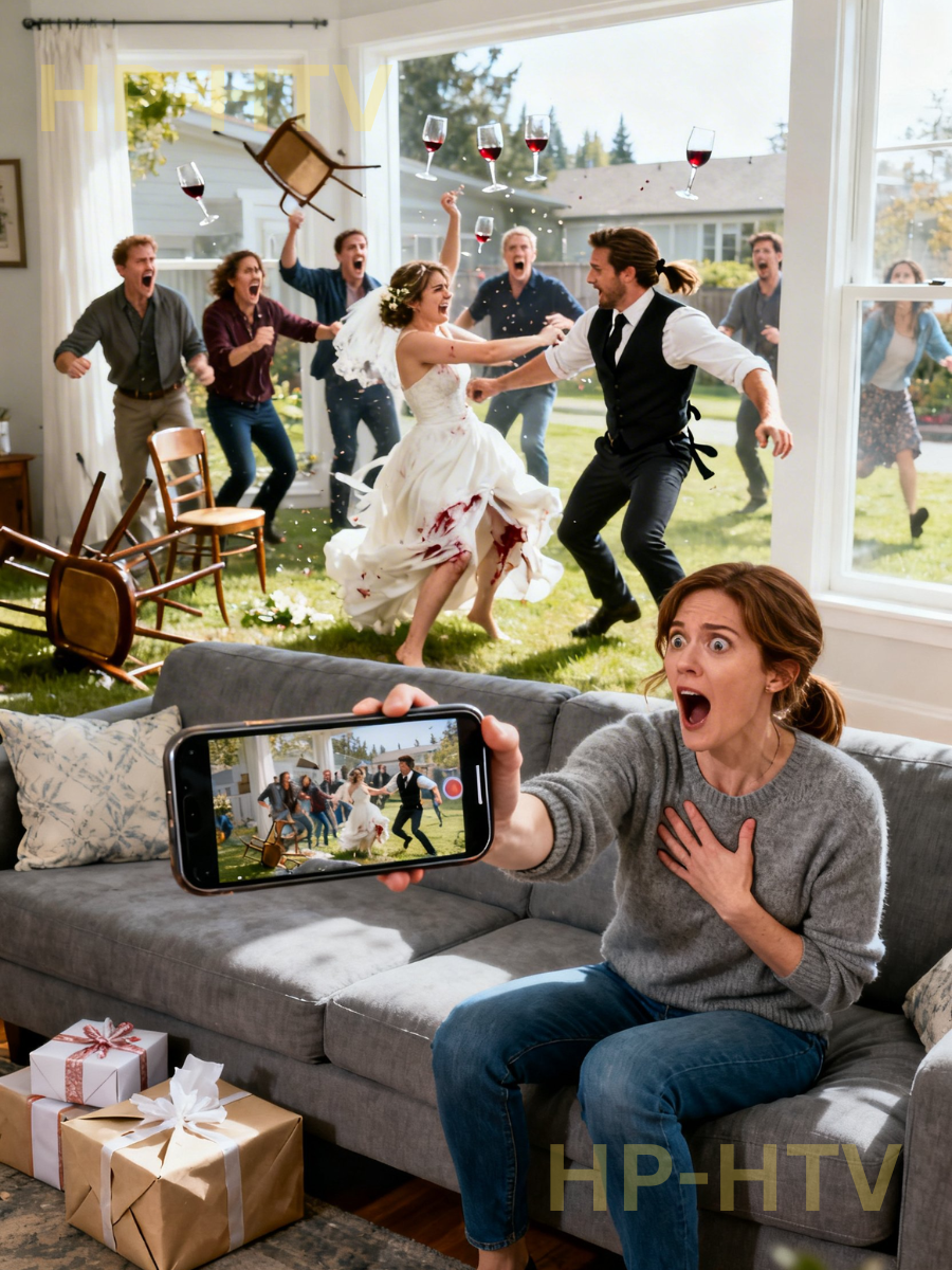 My sister sent wedding invitations to everyone except me. Mom said, “It’s her day. Don’t make it about you.” I laughed it off, pretending it didn’t hurt. On the wedding day, I stayed home until my phone exploded with photos of the groom yanking her hair, people screaming. Total chaos. Mom called me crying, begging for help.