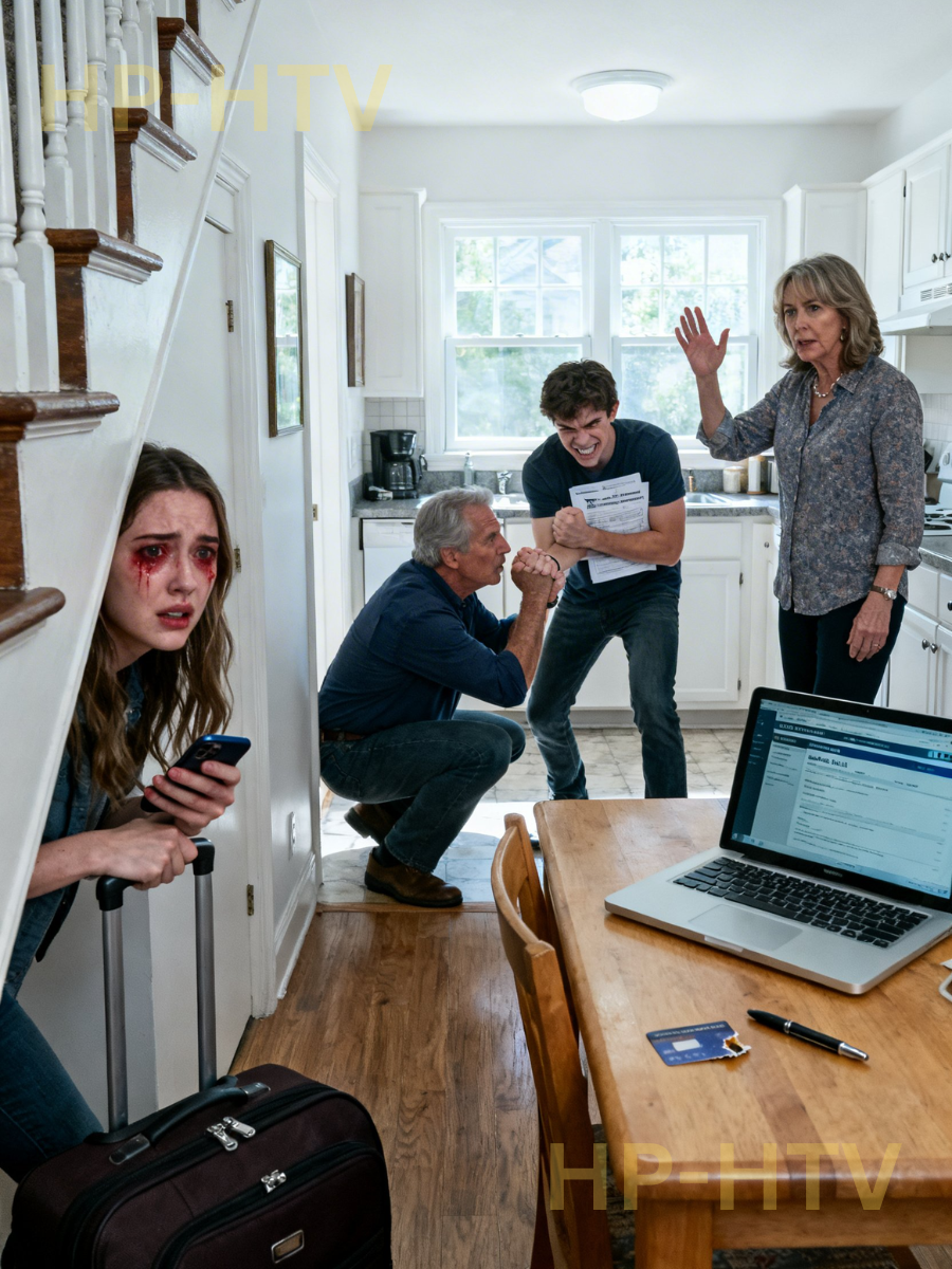 I accidentally heard my dad tell my brother, “Relax, we’ll m.a.k.e your sister p.a.y for everything,” and instead of confronting them, I smiled, went back to the guest room, and moved every cent I had…