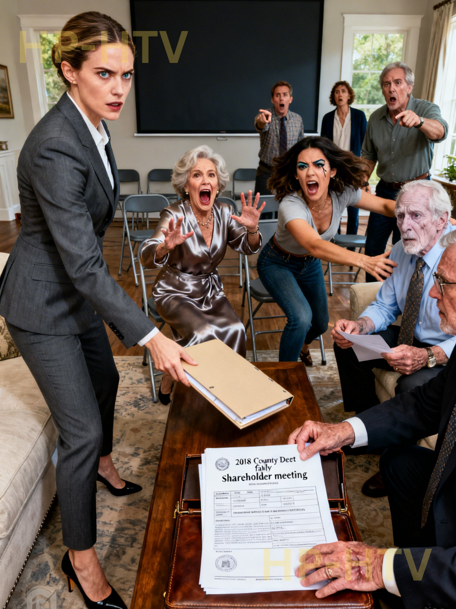 “We’ve already divided the estate,” my mother said, voice sharp enough to cut silver. “Your sister gets the rental apartments. You’ll get… something.” Everyone nodded like it was a done deal—as if those twelve buildings were already hers. I just opened my folder, slid a single county record across the table, and told her, very quietly, “You can’t divide what isn’t yours.” She read the 2018 deed with my name on it… and started screaming.