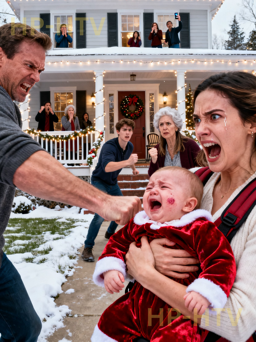 They Called My Newborn “Disgusting” and Banned Her From Christmas—Then Threw Her Onto the Lawn While Everyone Watched