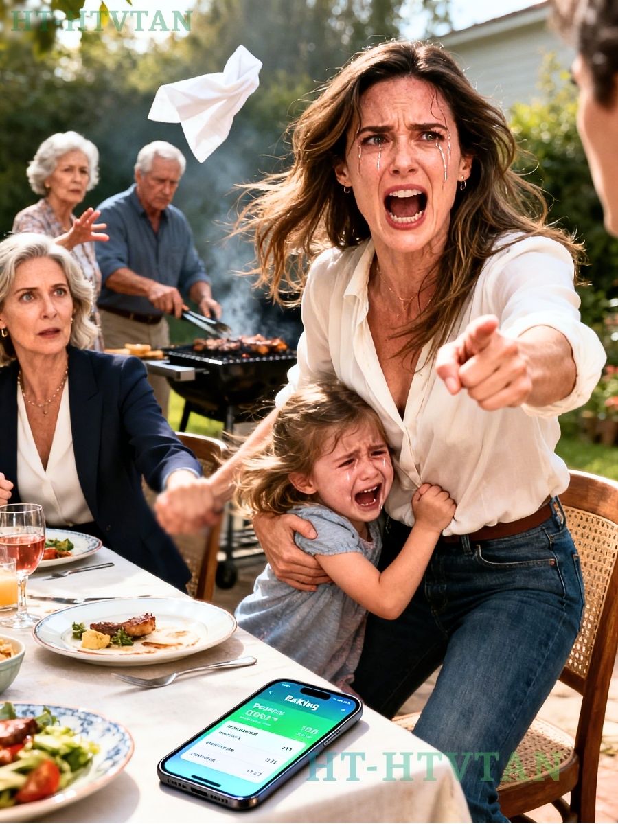 “At a Family Barbecue, My Sister Grabbed My Special Needs Daughter and Forced Her Back Into Her Chair While Calling Her a ‘Burden’—Then My Parents Joined In and Humiliated Her… They Thought I Would Stay Quiet, But They Had No Idea I Was About to Expose Everything…