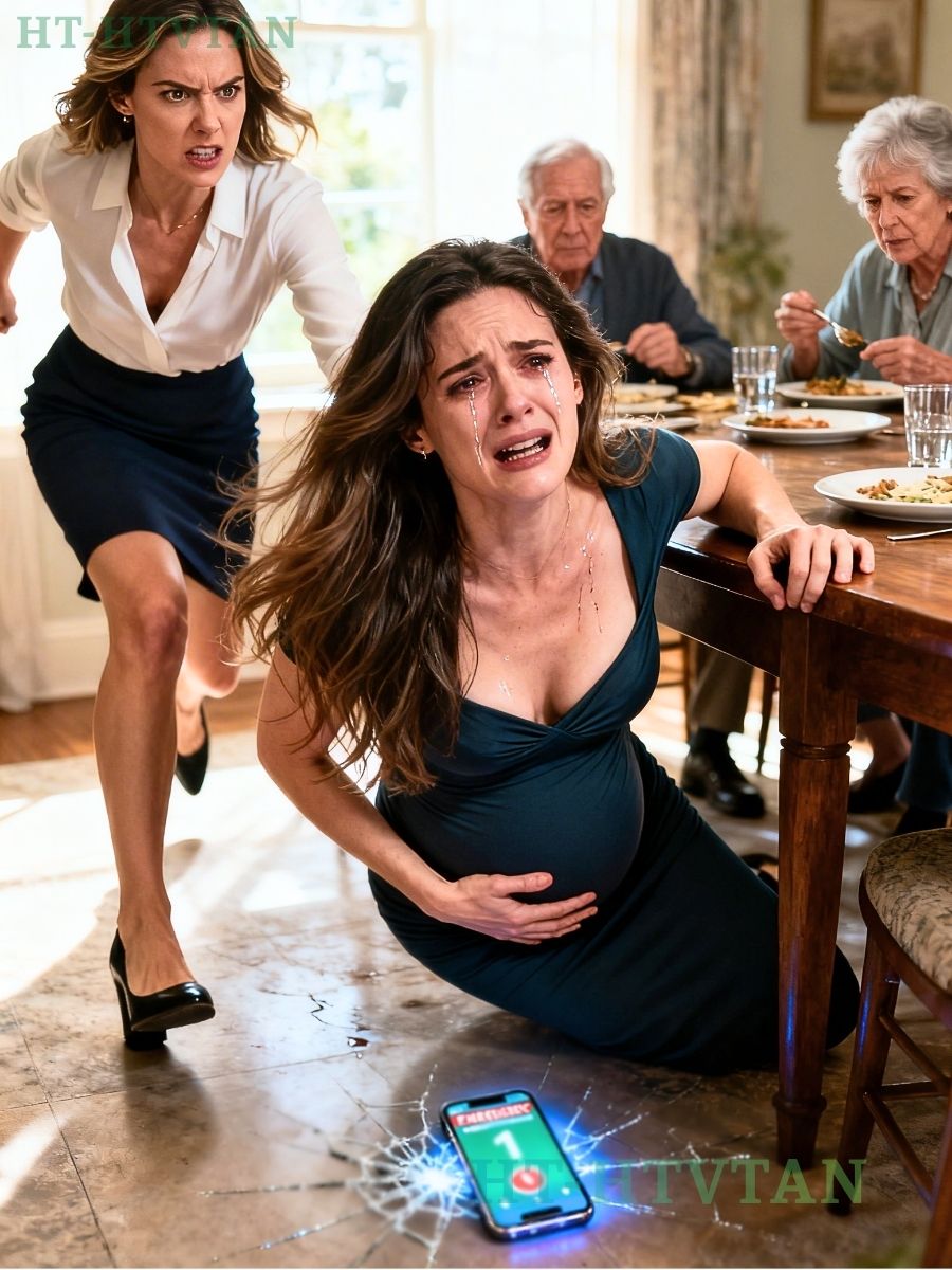 ”My Water Broke at My Parents’ Dinner Table and They Forced Me to Finish Chores While I Was in Agony—Then My Sister Struck Me and Left Me Collapsed on the Floor as They Stepped Over Me… By the Time I Reached the Hospital, It Was Almost Too Late…