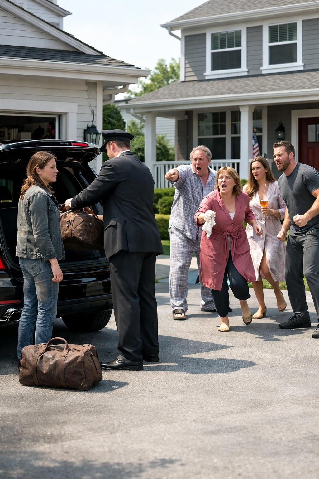 My parents glanced at my suitcase and said,…