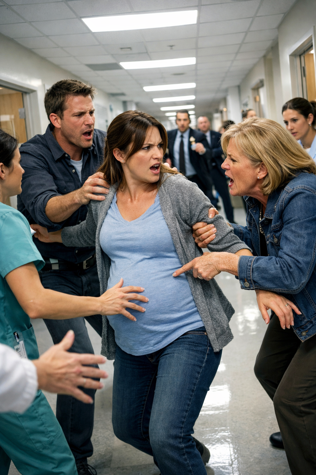 MY MOTHER-IN-LAW PINNED ME AGAINST A COLD HOSPITAL WALL AND SWORE SHE’D MAKE ME LOSE MY “TRASHY” BABY, BUT THE MOMENT A SWARM OF FEDERAL AGENTS SHOWED UP FOR SOMEONE I NEVER EXPECTED, THE POWER FLIPPED SO HARD SHE COULDN’T TALK HER WAY OUT.