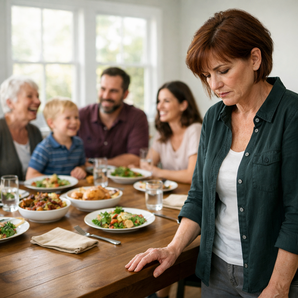 My sister’s son threw a fork at me and announced, “Mom says you’re just the help.” The whole table erupted in laughter. I walked out before dessert. That night, I opened a file labeled “Jessica – Property” and calmly demanded the remaining $298,000 on the house they thought was theirs. By 6 a.m., her bank had already called—and minutes later, my phone exploded with her panicked voice.
