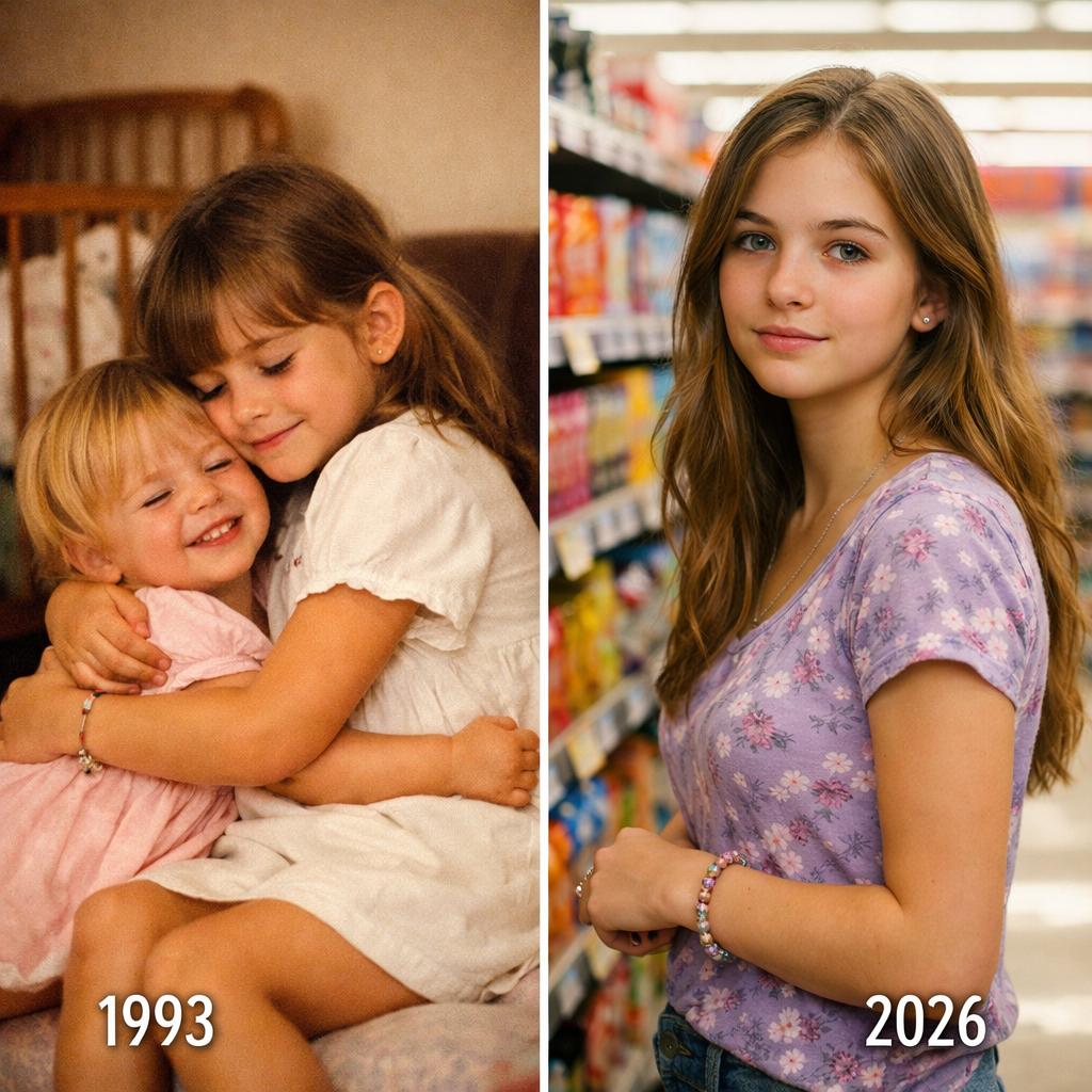 My sister and I were separated in an orphanage — 32 years later, I saw the bracelet I had made for her on a little girl.