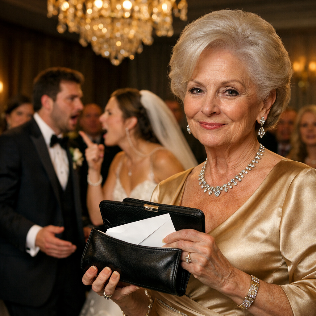 At My Son’s Wedding, The Bride Sat Me By The Kitchen Doors – I Smiled, Took Back My $25,000 And Left