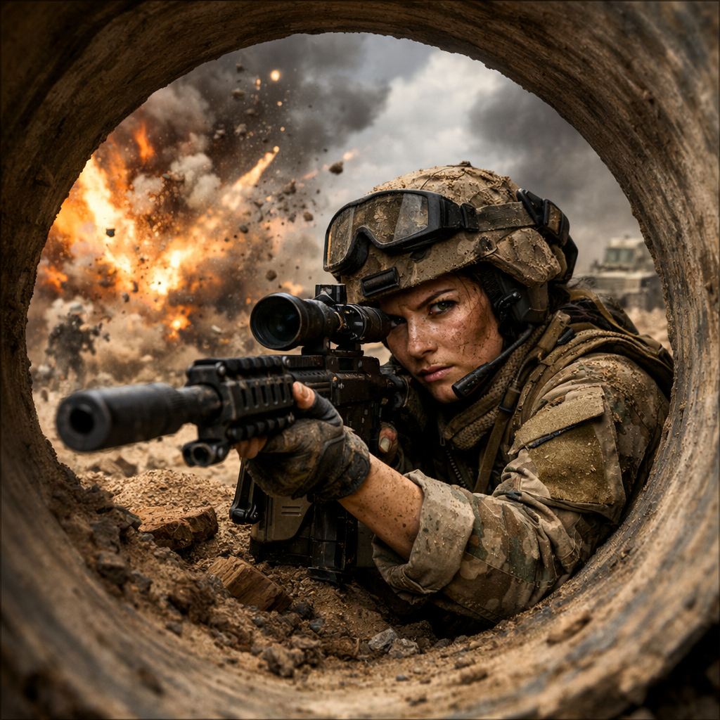 “Too Many Snipers!” SEALs Whispered—Until She Eliminated All 7 In Seconds.