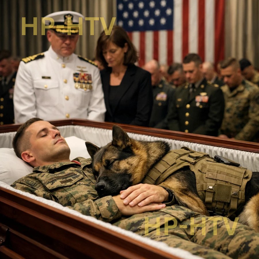 “‘Get that dog out of the casket—he’s guarding something!’ — The Funeral Warning That Exposed a Commander Selling SEAL Intel”