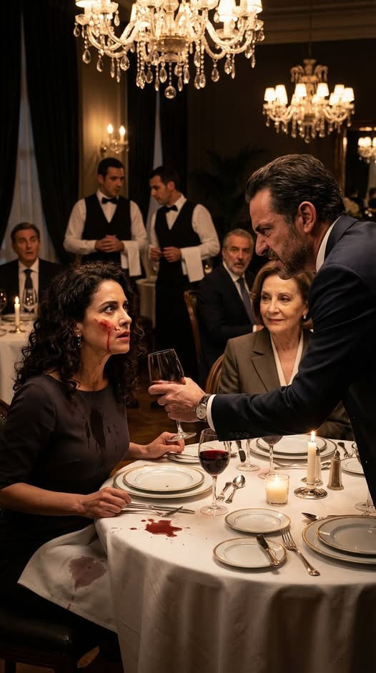 When I refused to pay the bill at the upscale restaurant, he stared at me as if I were a stranger. His mother smirked in approval, but then he threw wine in my face and hissed, “Pay up, or it’s over.”