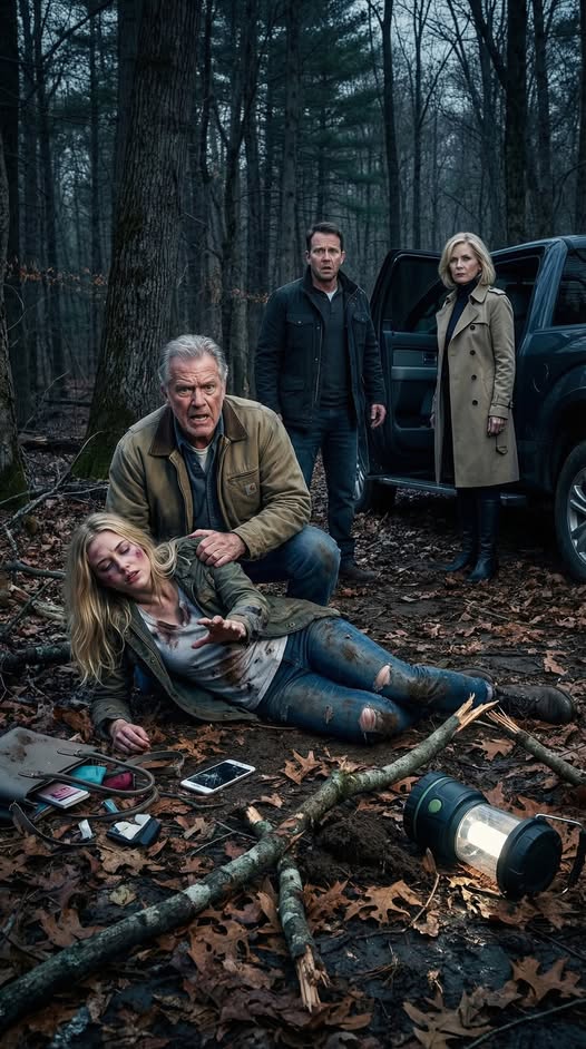 I found my daughter in the woods, barely alive. She whispered, “It was my mother-in-law… She said my blood was dirty.” I took her home and texted my brother, “It’s our turn. Time for what Grandpa taught us.”..