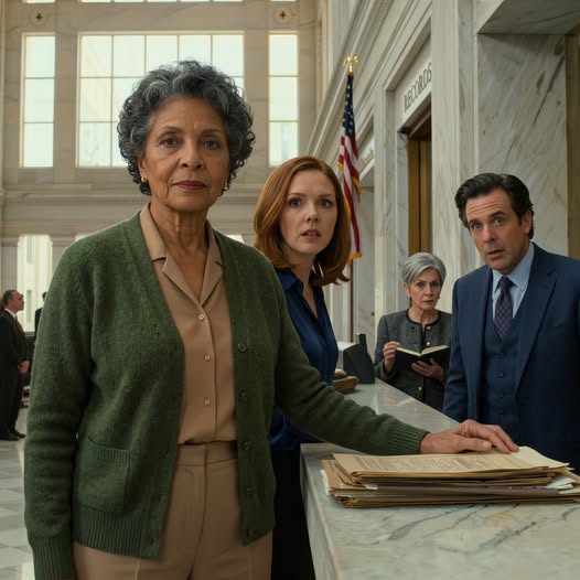 At my daughter’s wedding, I gave her an old passbook. My daughter tossed it into the fountain: “Is this just a few loose bills, mom?” Her wealthy husband smirked and added, “Your mom’s just a cleaner anyway.” I walked out. The next morning, I went to the bank. The teller went pale: “Ma’am… please don’t leave.”