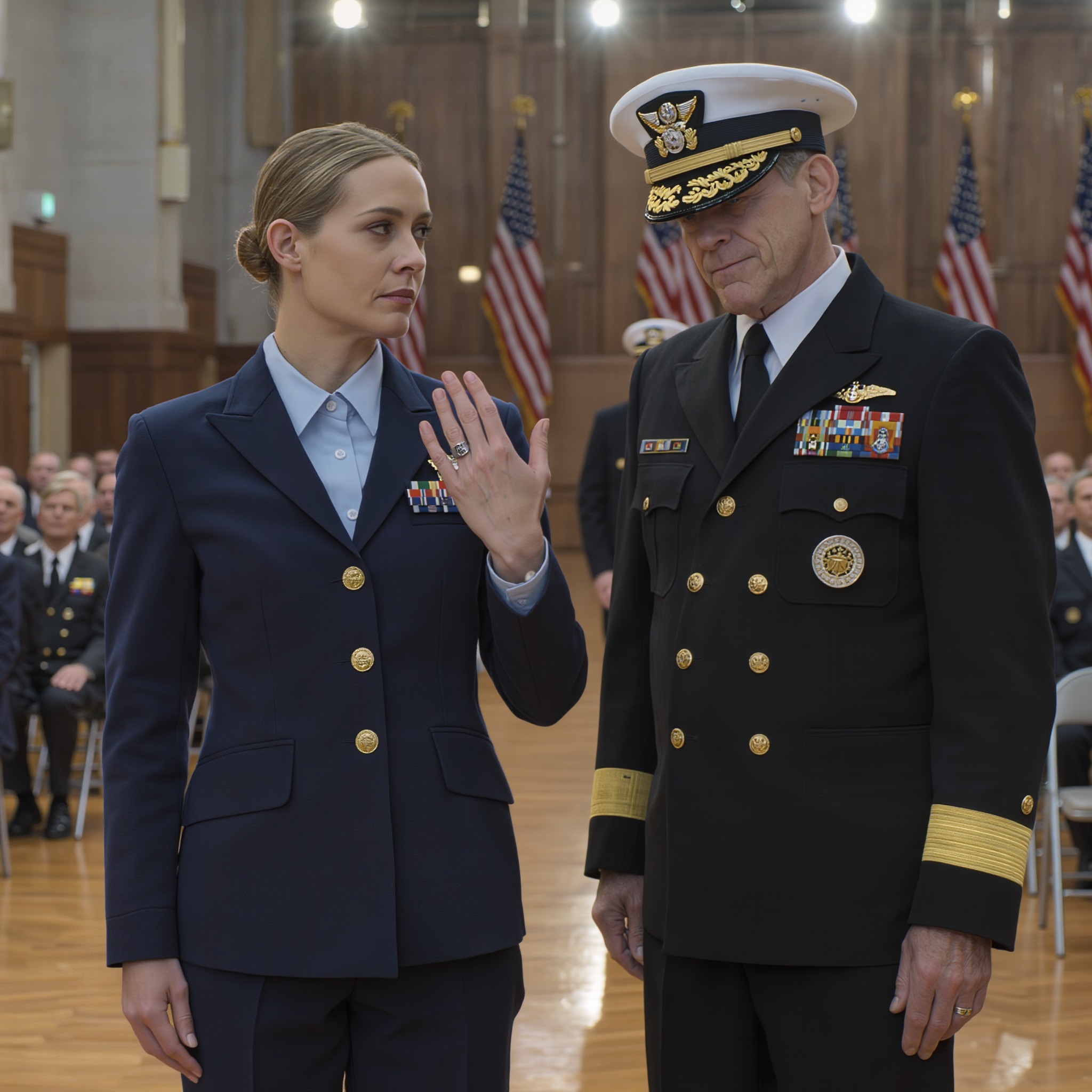 My Grandpa Died Alone in a Small Ohio Hospital While My Parents Called Him Difficult and Stayed Home, I Was the Only One at His Funeral, and I Thought the Old Ring I Took from His Bedroom Drawer Was the Last Piece of Him I Had Left—Until a General Saw It at a Military Ceremony, Went Pale, and Asked Me a Question That Made Everything I Thought I Knew About My Grandfather Fall Apart