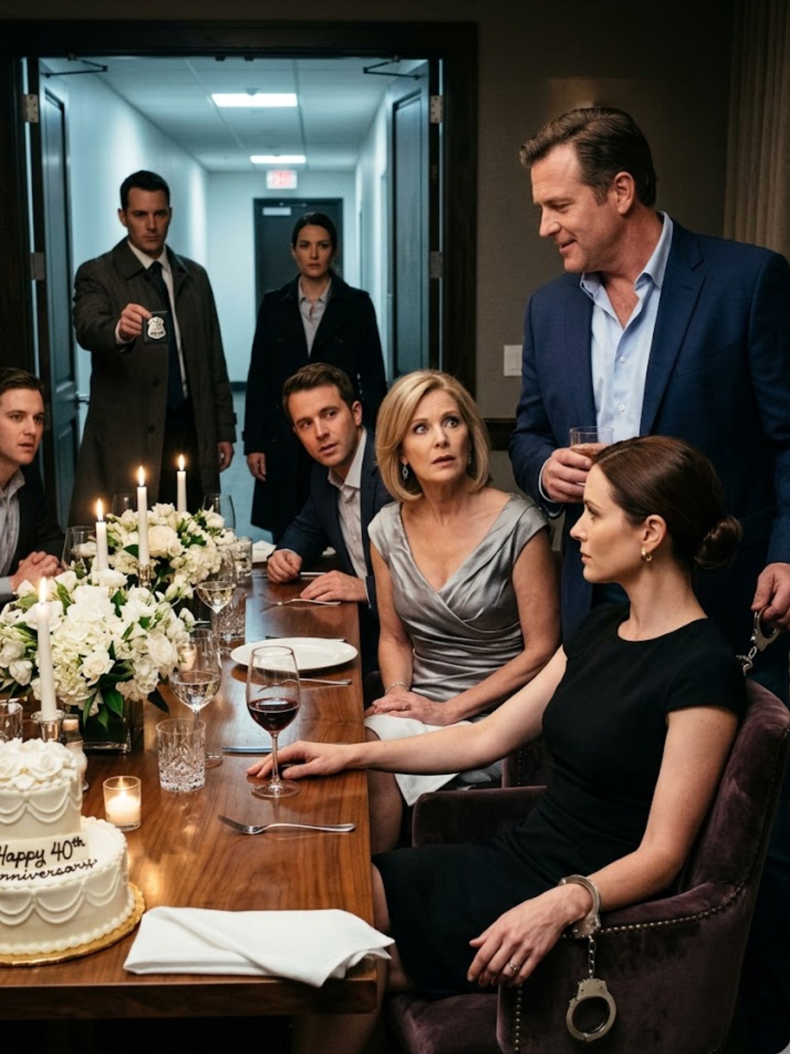 AT MY PARENTS’ 40TH ANNIVERSARY DINNER, MY OLDER BROTHER STOOD UP WITH A DRINK IN HIS HAND, TOLD THE WHOLE FAMILY HE’D FINALLY PROVEN I’D BEEN LYING ABOUT “WORKING FEDERAL