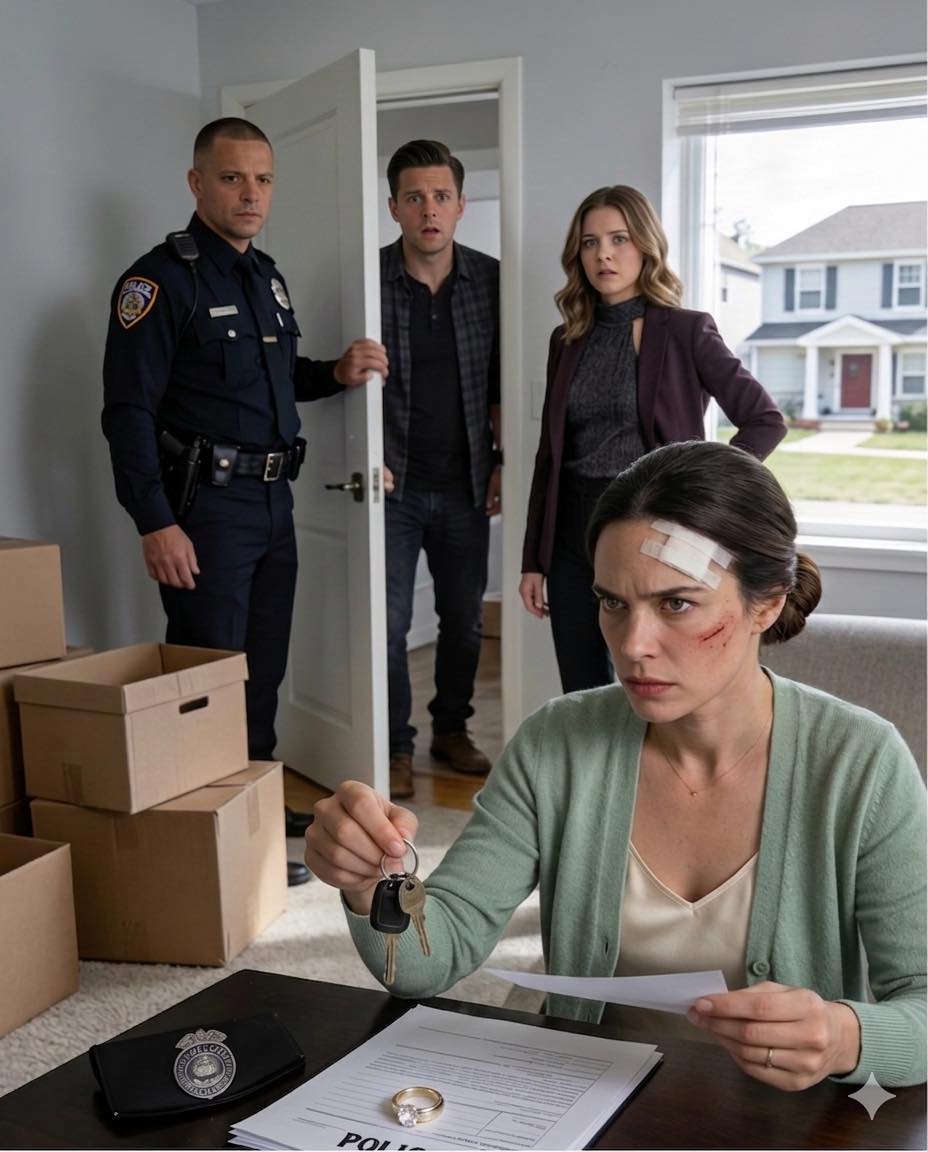 Breakfast turned into a nightmare the second I said no to giving my credit card to his sister—my husband splashed hot coffee across my face and screamed, “Later, she’ll come to the house. Give her your things or get out!”