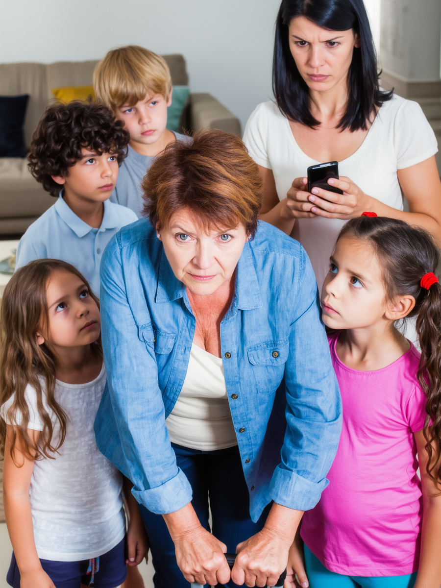 “My daughter-in-law announced she was pregnant—again. I had raised four of her kids while they traveled. This time, I packed my bags—and she called the police on me. What happened next?”