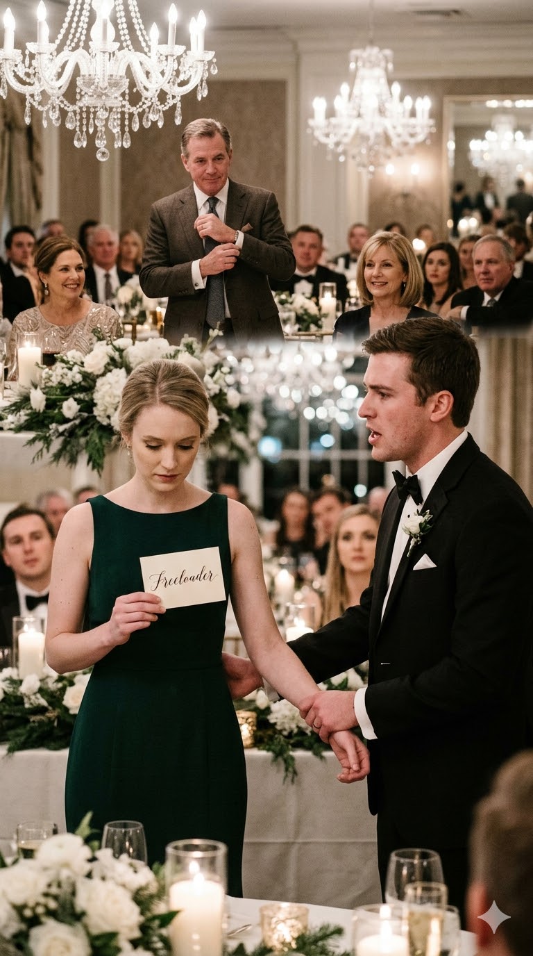 I Showed Up To My Little Brother’s Wedding As The Sister Who Gave Up So Much To Help Raise Him. But The Name Card In Front Of Me Read: “Unwelcome Sister.” The Bride’s Entire Family Smiled Like It Was Part Of The Plan. I Was About To Turn Around And Leave… When My Brother Took My Hand, Looked His Future Father-In-Law In The Eye, And Said, “Disrespecting My Sister Today Will Be A Decision You Regret.” The Next Morning…