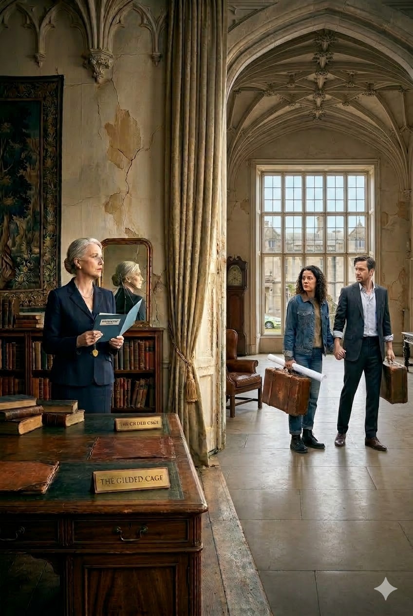 The Cotswolds were draped in a low, suffocating mist that seemed to cling to the ancient limestone walls of Blackwood Hall. As the vintage Jaguar purred up the long, gravel driveway, Sophie Bennett felt a cold shiver that had nothing to do with the English autumn.