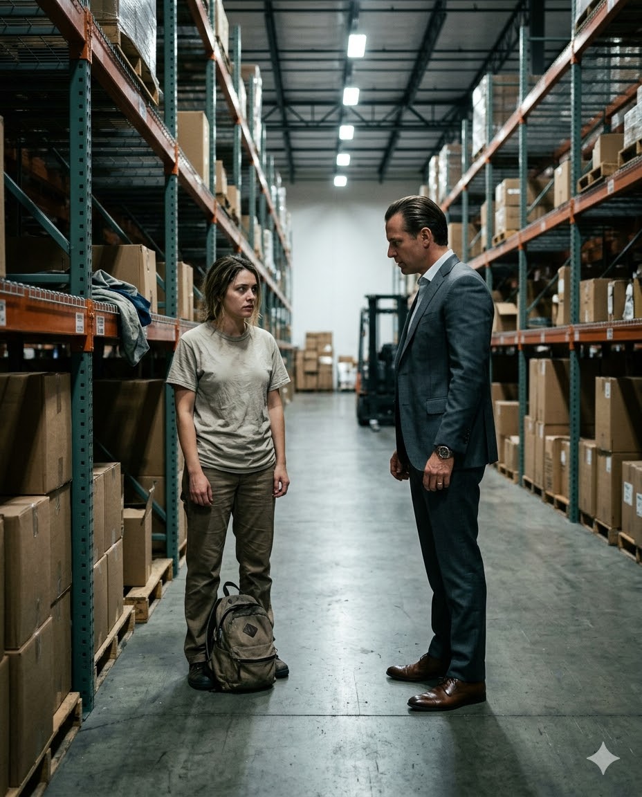 He Found You Sleeping in His Warehouse to Survive… By Sunrise, the Billionaire Had Changed the Rules for Everyone