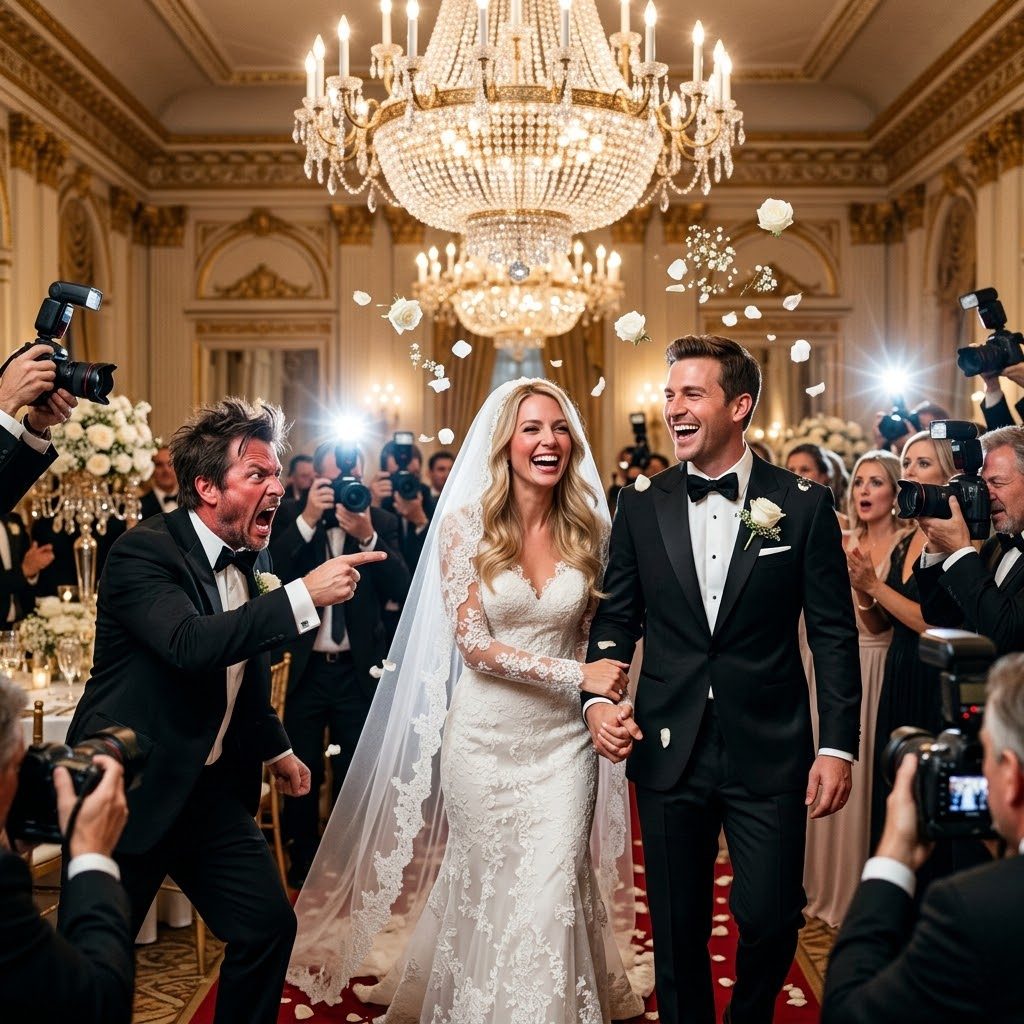 My fiancé sent me a text ten minutes before the ceremony: “Found someone better. Don’t wait up.” I stood in the dressing room, devastated, as 400 elite guests waited. Then a handsome man walked in. “He’s a fool,” he said, holding out his hand. “Marry me instead, and I’ll make sure he regrets this for the rest of his life.” I took his hand. When we walked out together, my ex-fiancé—who had come back to gloat—dropped his phone in shock as the cameras flashed for the new power couple.