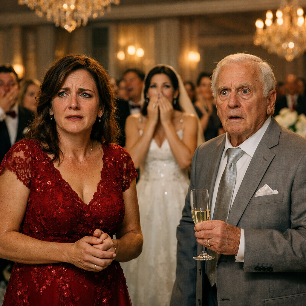 I raised my sister alone. At her wedding, her father-in-law insulted me in front of everyone until I stood up and said, ‘Do you even know who I am?’ His face went pale…