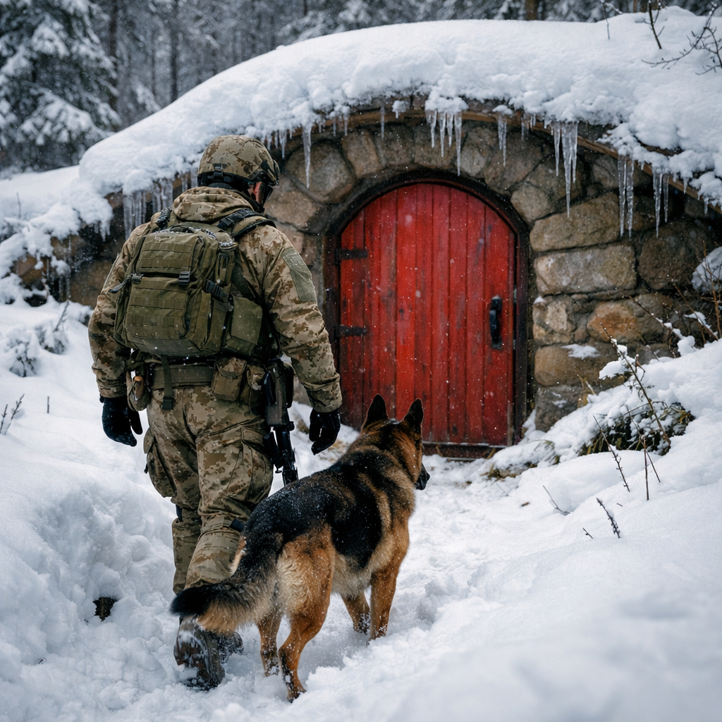 Kicked Out by In-Laws, a Navy SEAL and His Dog Found a Frozen Hobbit Cabin Hiding $195M.