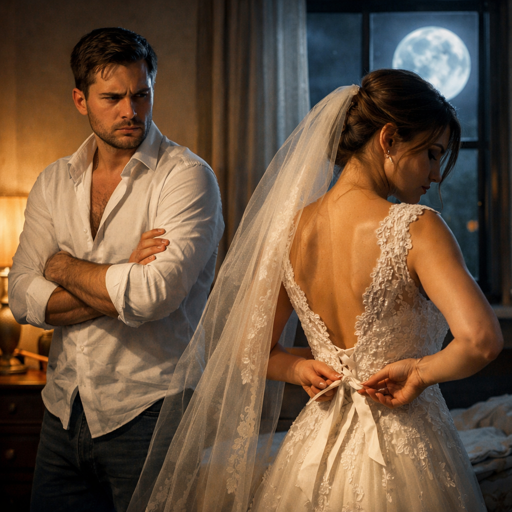 “Take off your dress.” Those were the first words the groom spoke to her on the night of a marriage she never chose.