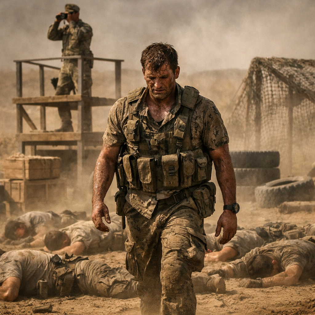 “I Told You—I’m a Marine Combat Master!”—SEALs Closed In on Single Dad… 5s Later, Silence Took Over