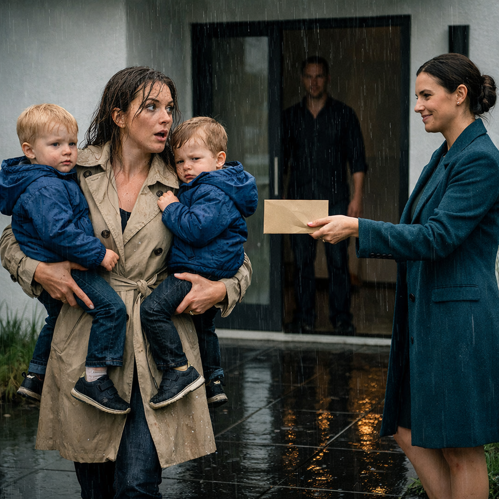 The husband thr:ew his wife and children out, but his mistress followed them, gave the wife $10,000, and whispered in her ear, “Come back in three days… there will be a surprise for you…”