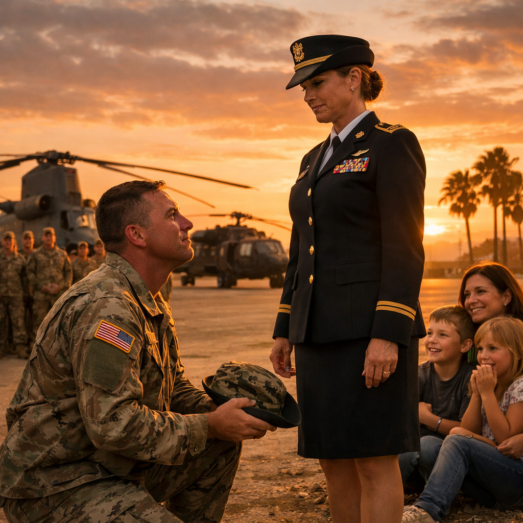 SEAL Admiral Asked Her Rank As A Joke — Until He Noticed Her Sniper Tattoo And Froze… So tell me, sweetheart, what’s your rank? Or are you just here to polish our rifles? Admiral Victor Kane’s question hangs in the desert heat like a blade waiting to drop.