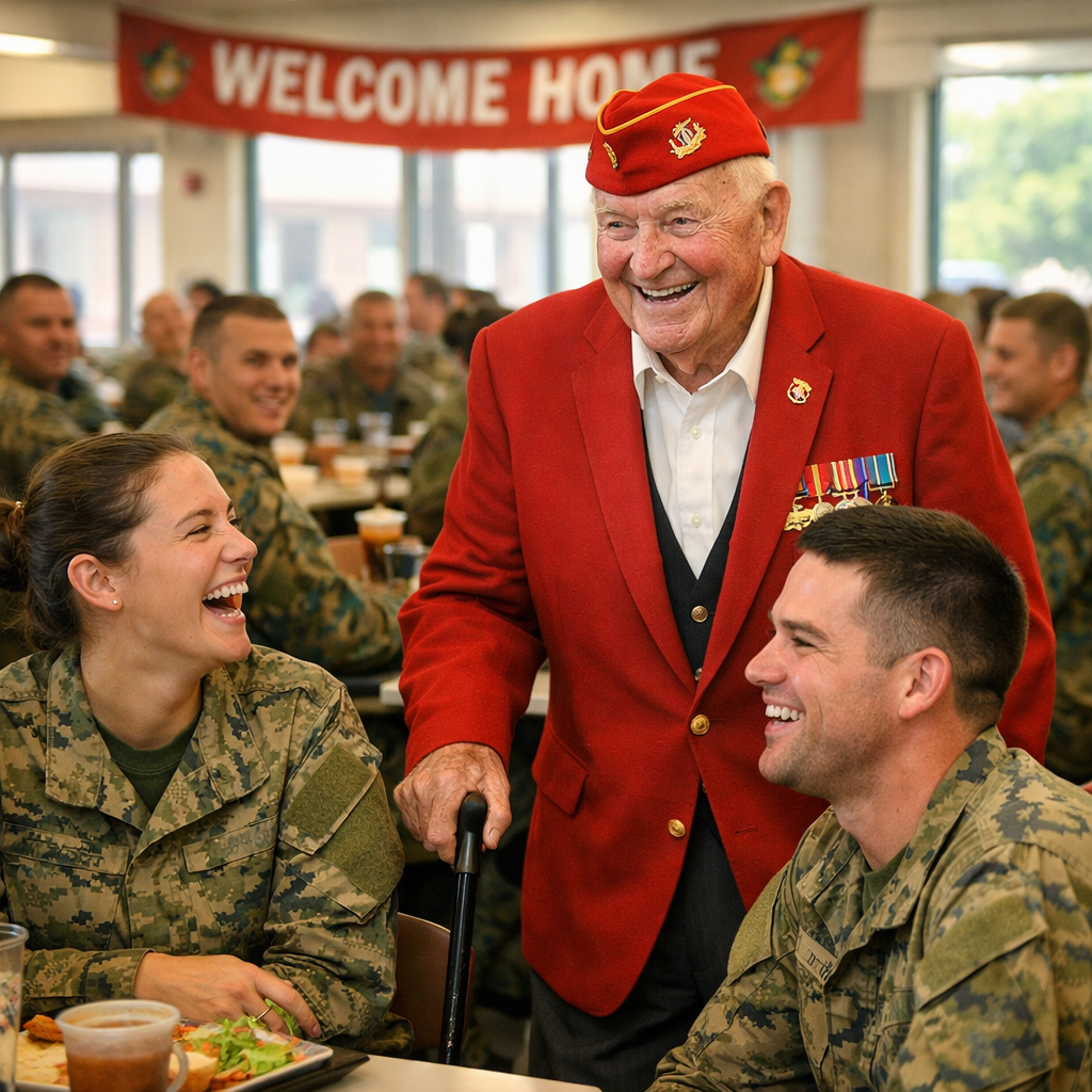 SEAL Jokingly Asked For the Old Veteran’s Rank — Until His Reply Made the Entire Mess Hall Freeze… Hey pop, what was your rank back in the stone age? Mess cook, third class. The voice slick with the unearned confidence of youth and peak physical conditioning cut through the low hum of the mess hall.