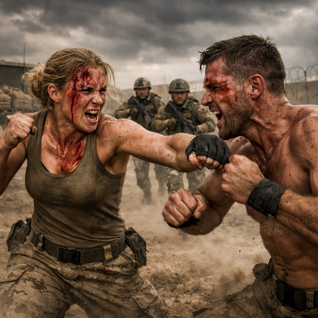 “Touch her again—and you’re finished.” The Major Thought She Was Weak Until She Took Down Three Men in Seconds