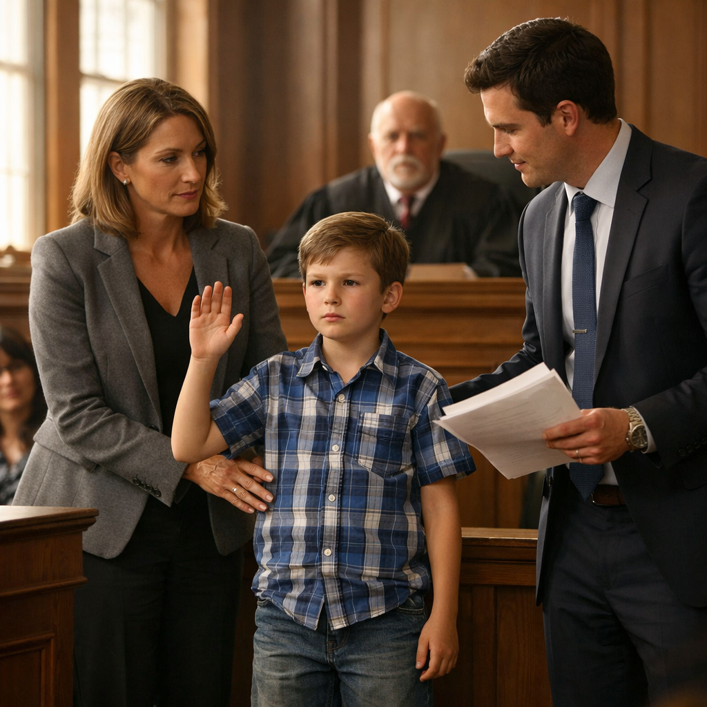 At The Hearing On My Grandmother’s Will, My Brother’s Lawyer Accused Me Of Interference. Then My 11-Year-Old Son Took Out a Flash Drive And Said, “Grandma Told Me To Give Them This If They Started Lying.” The Entire Courtroom Fell Silent..