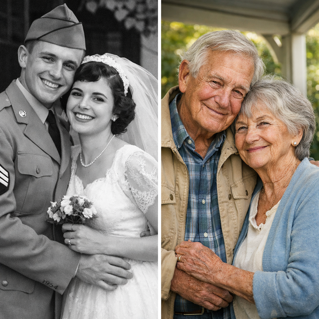 I Was Married to My Husband for 72 Years – At His Funeral One of His Fellow Service Members Handed Me a Small Box and I Couldn’t Believe What Was Inside