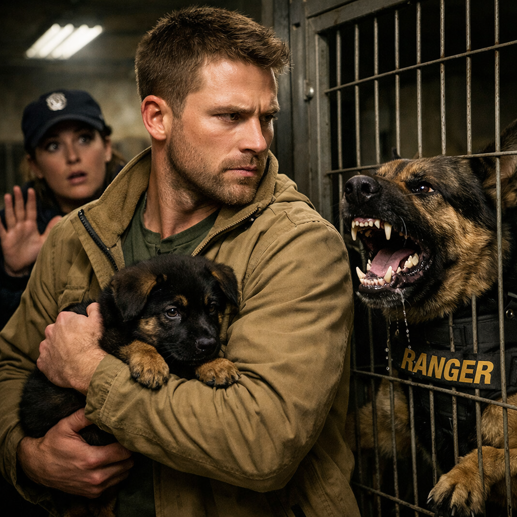 “They Ordered My K9 Put Down After He Destroyed the Kennel—Then a Puppy Changed What Everyone Missed”