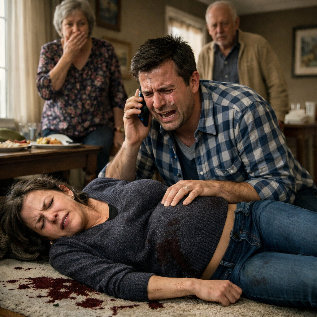 My mother-in-law kicked me and I lost my baby, but the one who called the police was actually her own son.