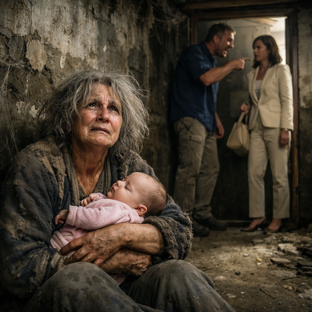 My son and his wife locked me and my 3-month-old granddaughter in the basement, shouting, “Stay here, you noisy brat and old hag!” before flying off to Hawaii. When they came back, the smell hit them first—and they were horrified, asking, “How did this happen?”