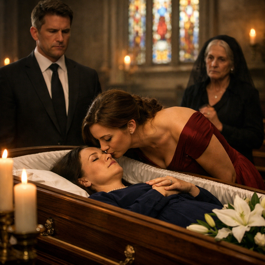 At My Daughter’s Funeral, Her Husband’s Mistress Whispered “I Won” Until the Will Was Read and Everything Changed