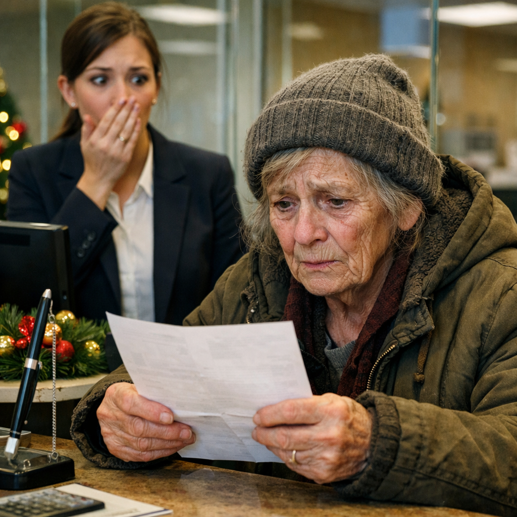 I’m 65 years old. I got divorced 5 years ago. My ex-husband left me a bank card with 300 dollars. I never touched it. Five years later, when I went to withdraw the money… I froze.