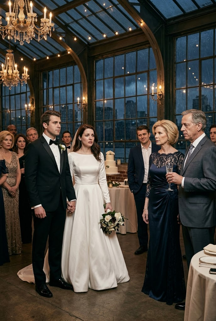 THE NIGHT MY FATHER DISOWNED ME AT MY OWN WEDDING, HE MOCKED MY HUSBAND AS A MAN WITH NOTHING—ONLY TO TURN WHITE A MONTH LATER WHEN THAT “WORTHLESS” MAN WALKED ONSTAGE AS THE POWERFUL CEO HE HAD BEEN DESPERATE TO IMPRESS ALL ALONG.