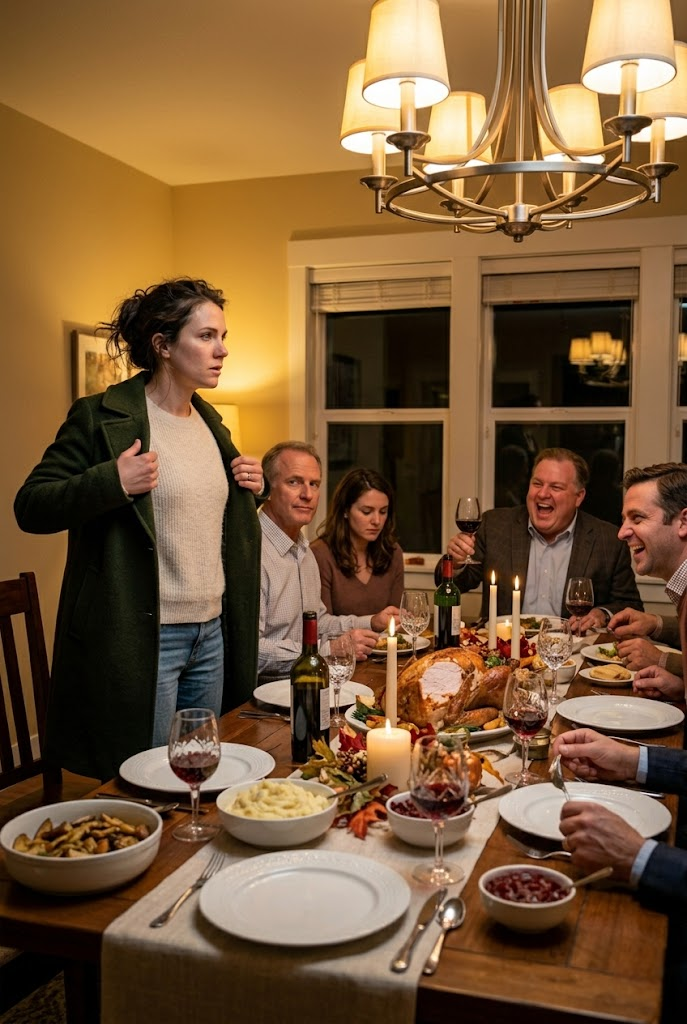 MY MOTHER RAISED HER GLASS AT THANKSGIVING AND TURNED MY HUMILIATION INTO DINNER TABLE ENTERTAINMENT—BUT SHE DIDN’T KNOW MY DEAD GRANDFATHER HAD ALREADY HANDED ME THE ONE THING THEY WERE ALL DESPERATE TO CONTROL.