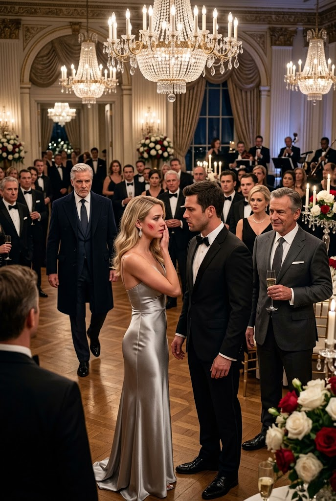 At her lavish first-anniversary gala, a young wife is mocked by her powerful in-laws, publicly humiliated in front of 600 guests, and slapped by the husband she once trusted—until one quiet phone call changes everything. When the ballroom doors open and America’s fashion elite realize the “worthless” woman they laughed at is actually the hidden daughter of the billionaire behind their empire, the night turns from cruelty to reckoning. But the real shock isn’t who her father is. It’s what happens when she finally stops begging to be loved by people who never deserved her.