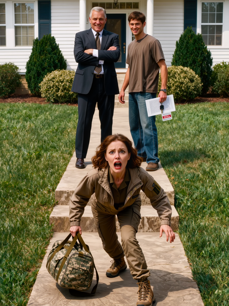 “My Dad Sold My House While I Was Deployed — But When I Told Him What the Property Actually Was, the Laughter Stopped Instantly”