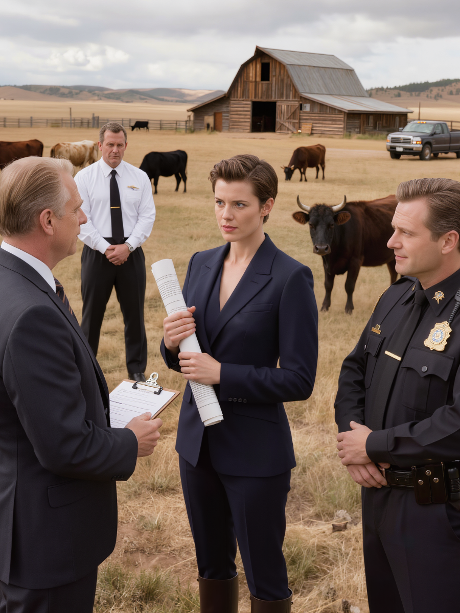 My dad left me out of Christmas plans, so I bought my own ranch. When they showed up with a realtor to sell my land for my brother, they assumed I was alone. They didn’t know I had airtight paperwork, a JAG attorney on standby, and a sheriff who already knew my name. Dad Excluded Me From Christmas — Then Tried to Sell My Ranch. He Never Expected the Sheriff to Arrive…